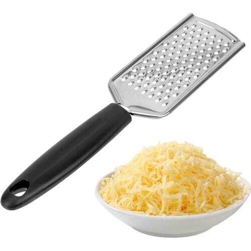 1PC Handle Cheese Butter Grater Slicer Lemon Citrus Tool Kitchen Accessories Stainless Steel Cooking Tools Pastry Tool