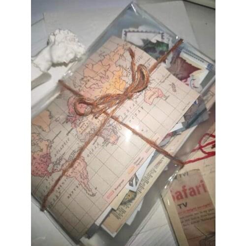 210 PcsRetro Maple Leaf Transparent PET Butterflies Stickers Old Books Stationery DIY Diary Planner Scrapbooking Label Journal