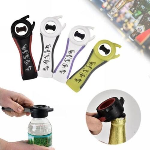 AU All In One Bottle Opener Jar Can Kitchen Manual Tool Gadget Multifunction Openers Kitchen Tools & Gadgets