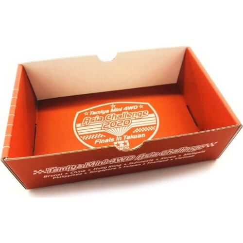 Basic Mini 4WD Car Box Asia Challenge 2020 95543 Paper Box Carton for Tamiya Mini 4WD Car Models