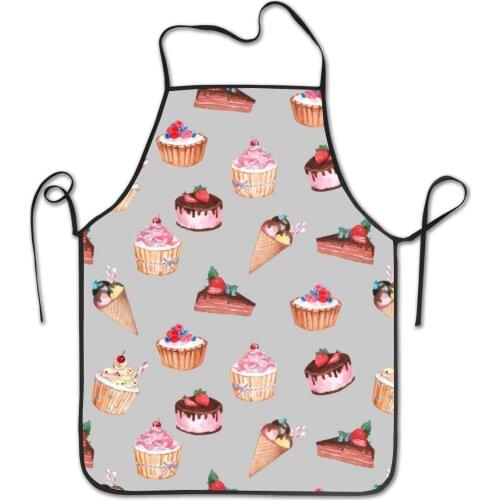 Confectionery Cakes Cooking Kitchen Baking Gardening Haircut Cute Apron Funny Bib Aprons for Women Men Chef