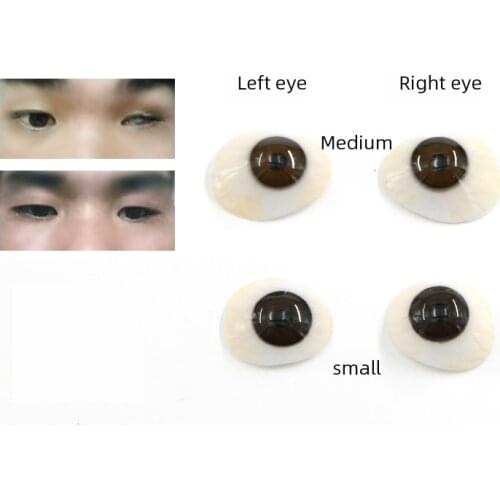 Polymer Resin Prosthetic Eye Lens Beauty Contact Lenses Show That The Handicapped Can Use Eyeball Atrophy To Remove False Eyes
