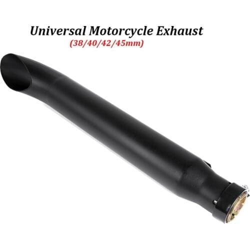 LJBKOALL Universal Motorcycle Muffler Exhaust Escape Stainless steel For cg125 sr400 cb500 vt500 w800 v7