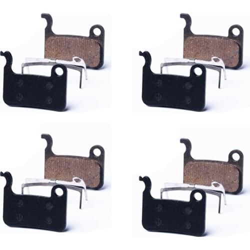 4 Pairs Bicycle Resin Hydeaulic Disc Brake Pads for Shimano XTP/SAINT/DEORE XT/LX/HONE/SLX/DEORE M596 M615 M775 Bicycle Parts