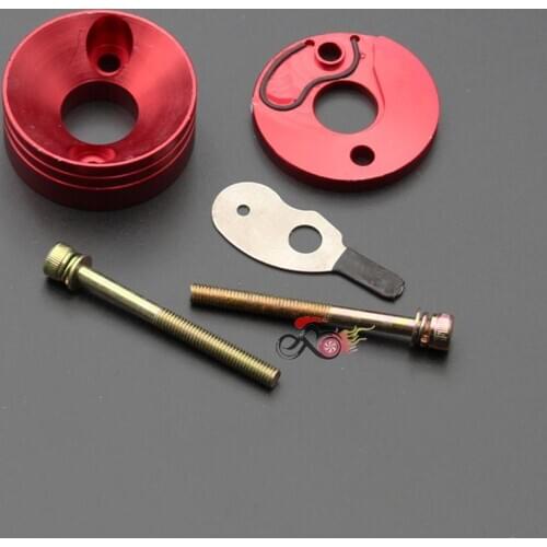 44mm CNC AIR FILTER VELOCITY STACK BASE For GO PED G23LH 23CC Big Foot Go Ped Zenoah SCOOTER