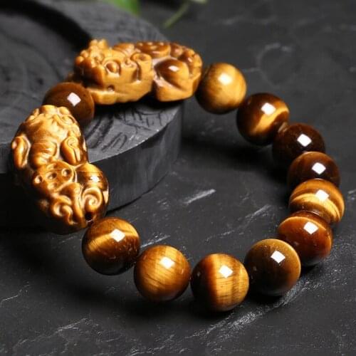 Fashion Yellow Natural Jadite Bracelet Jades Stone Beads Bracelets Men Strand Charm Jewelry Round Bangle Bracelet for Women