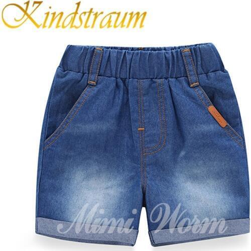 Kindstraum 12M-8Y Kids Summer Jeans Shorts Boys Denim Shorts Baby Girls Denim Pants Casual Trousers Summer for Children, MC505