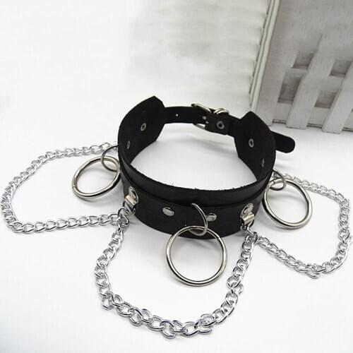 Feira De Vaidade Women's Leather Chokers