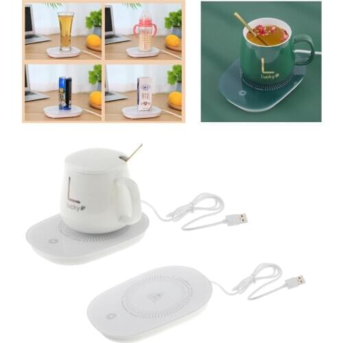 Coffee Warmer Plate Mug Warmer Electric for Desk of Home or Office Keep Coffees & Drinks Warm