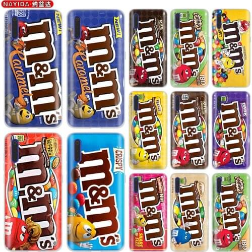 M&Ms Chocolate Nutella Bottle For Case Xiaomi Mi A3 A2 Cc9 8 10 Lite 9 Note 10 Pro A1 Max 3 Shockproof