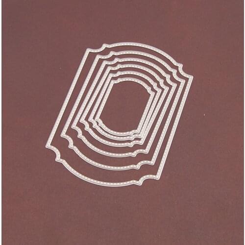 Multi Layer Frame Dies Cut Metal Cutting Dies For DIY Scrapbooking Embossing Photo Album Decoration Paper Card Metal Craft