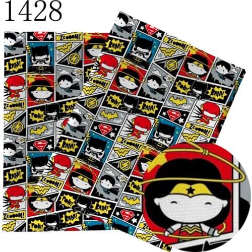 Half yard 45X145cm Cartoon Movie Print Polyester cotton DIY Pillow shopping bag Hat sofa kird mask FABRIC Handmade 1456