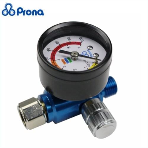 Professional Air Pressure Regulator Connected HVLP Paint Spray Gun Cars Compressor Pneumatic Tool Painting Sprayer Water Guns