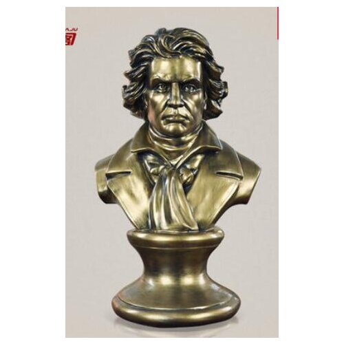 A crafts Statue Figure sculpture ornaments shop restaurant model art decoration custom great celebrity statue of Beethoven