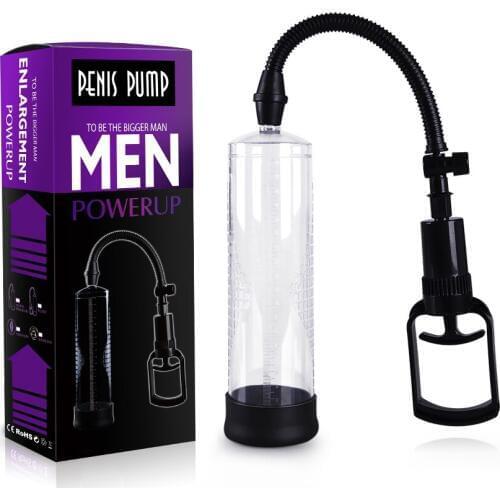 Enlargement Vacuum Pump Sex Toy for Men Penis Extender Penis Pumps Enlarger for Man Masturbator Delay Lasting Trainer Massager