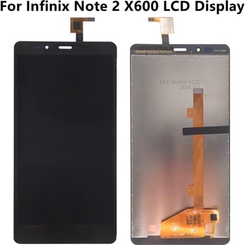 High Quality LCD For Infinix Note 2 Note2 X600 Full LCD Display Touch Screen Glass Digitizer Complete Assembly Replacement