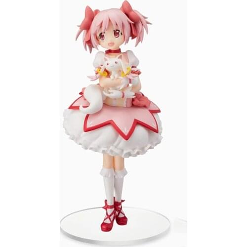 In Stock Kaname Madoka Anime Figure Models Puella Magi Madoka Magica Anime Figure Figural Figurine Models Collection Ornaments