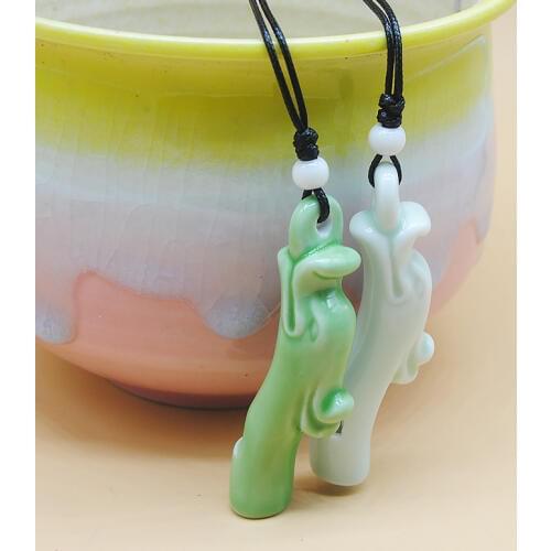 12 Pieces/Lot Long Pendant Necklace Women Ceramic Dolphin Whistle Pendants Swan Dragon Necklaces Sweater Chain Choker Jewelry