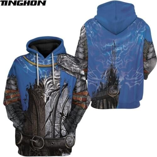 3D Cosplay Dark Soul Knight Artorias Custom Hoodies Apparel For Men/Women Harajuku Sweatshirt Casual Jacket Pullover XS-7XL