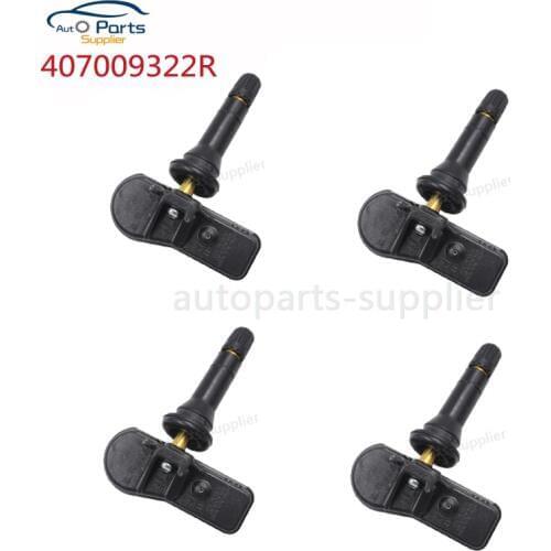 4 pcs New TPMS Tire Pressure Sensor For Dacia Duster Lodgy Sandero Renault Kangoo Clio Captur Smart 407009322R