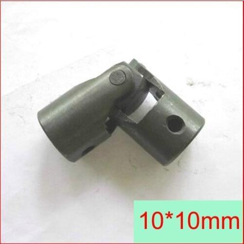 5pcs/lot 10mm to 10mm Precision small cardan joint,10 x 10mm Cross Universal joint couplings,10mm ID 20mm OD 45mm length