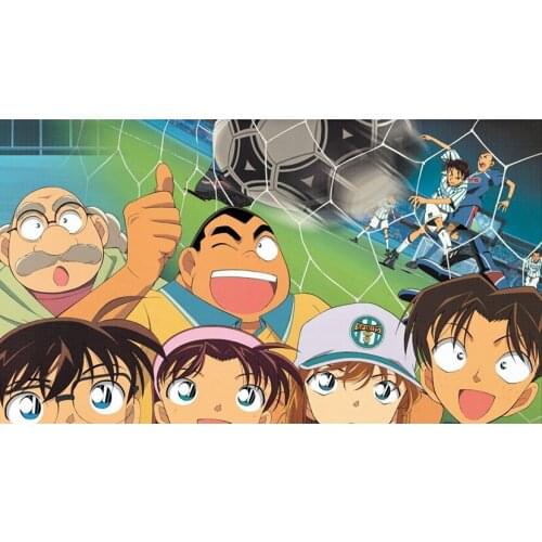 Diy Diamond Painting Anime Detective Conan Drill Mosaic Embroidery Full Round Cross Stitch Decor Room JX439