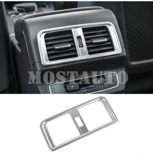 For Audi Q5 Interior Center Console Rear Air Vent Outlet Cover Trim 2017-2020 1pcs Car Accessories Interior Car Decor Car Trim