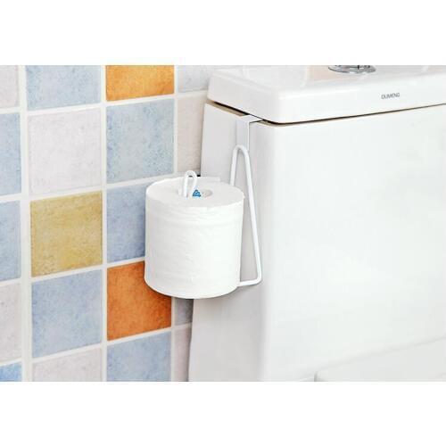 Door-back iron tissue holder Toilet bathroom paper towel reel paper holder