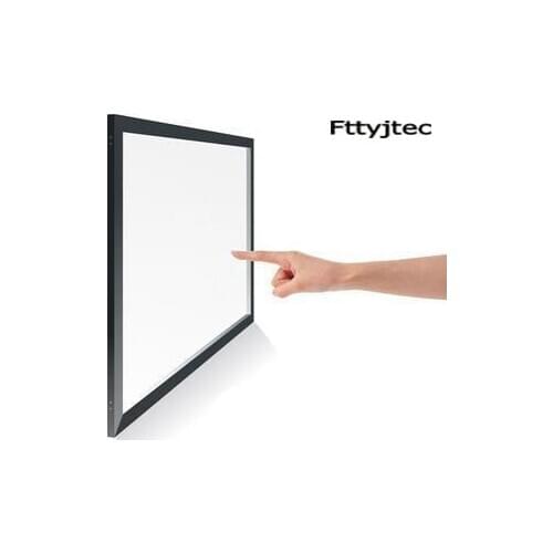 Fttyjtec 58 inch IR touch frame 10 points usb infrared touch screen panel touchscreen overlay for touch screen monitor