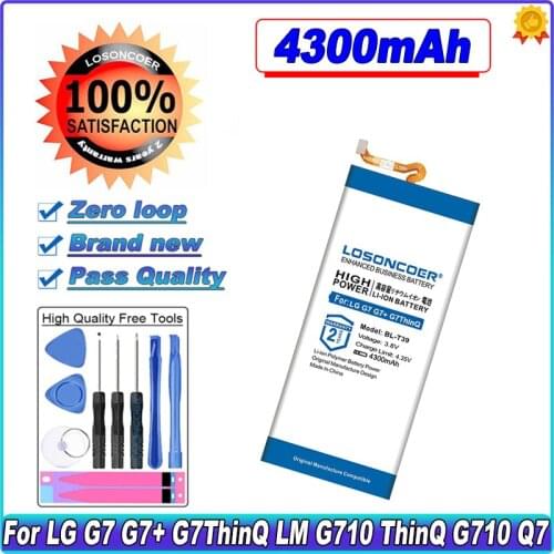 LOSONCOER LG G7 ThinQ Phone Batteries China