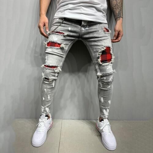 MIARHB Straight Jeans For Men