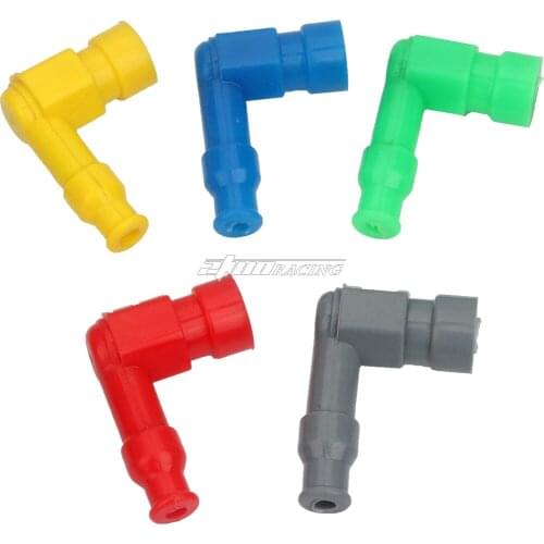 Soft Ignition Spark Plug Cap Cover For Motorcycle Yamaha Kawasaki Suzuki Pit Dirt Bike ATV Quad Buggy Go Kart Moped Scoote