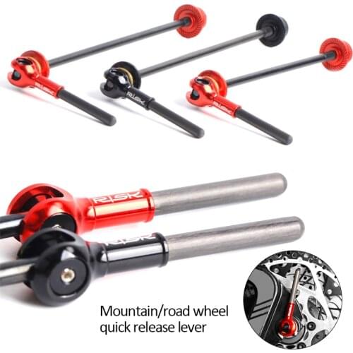 Titanium Ti Skewer QR Mountain Bikes Quick Release Skewer lever For 100/135mm MTB 100/130mm Road Bike