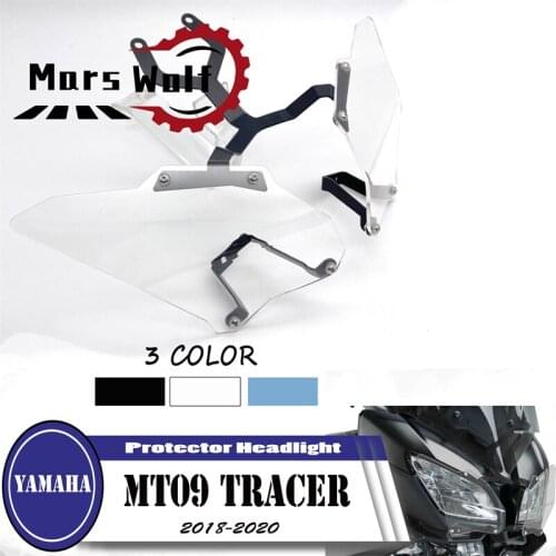 Motorcycle Headlight Protection Protector Headlight Film Guard Front Lamp Cover For YAMAHA MT-09 TRACER 2018 2019 2020