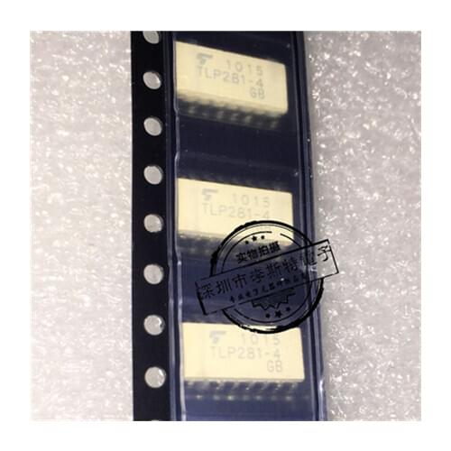10pcs TLP281-4 TLP281-4GB SOP-16