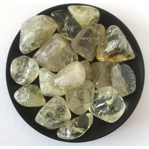 100g Natural Large Yellow Crystal Topaz Citrine Healing Specimen Stones Minerals Drop Shipping Natural Stones and Minerals