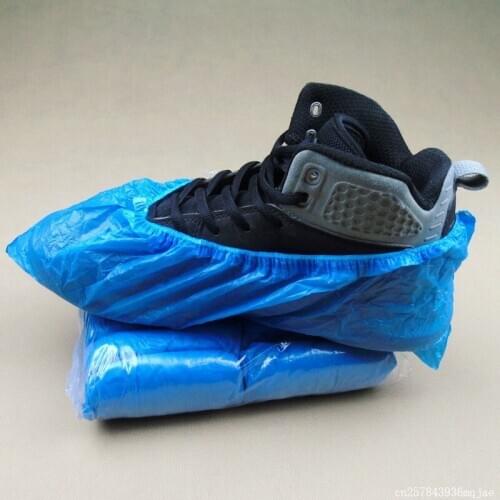 20packs Disposable Shoe Covers Waterproof Boot Covers Home Office Carpet Cleaning Overshoes Mud-proof