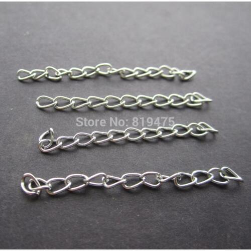 40 pieces/lot) 4cm Extended chain accessoires DIY parts for jewelry making