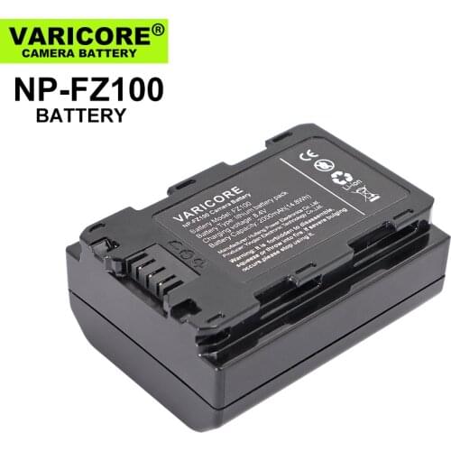 8.4V 2000mAh Camera battery A7 M3 Micro single NP-FZ100 for A7R4 A7R3 7RM3 A7RIII ILCE-9 A9M2 A7S3 SLR A9 Digital batteries
