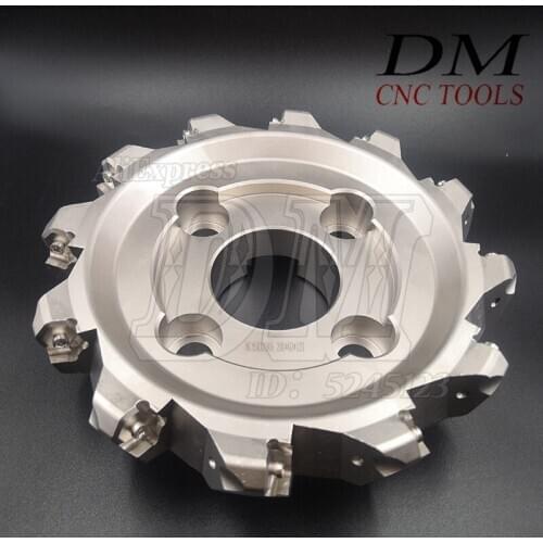 NC45HX0906-200-60-12T face milling cutter head high speed steel milling attachment Fast feed indexable metal lathe machine