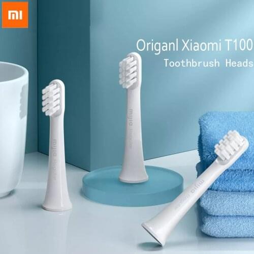 Xiaomi T100 Toothbrush Heads Replacement Teeth Brush Heads Mijia T100 Electric Oral Deep Cleaning sonicare Toothbrush Heads
