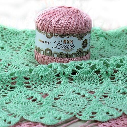 300g/lot 8# Lace Crochet Thread Cotton Thread Lace Yarn Summer Cotton Wool Fine Yarns for Hand Knitting Threads
