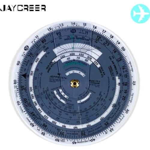JayCreer Aviation Aircraft E6B Circular Flight Computer For Pilots