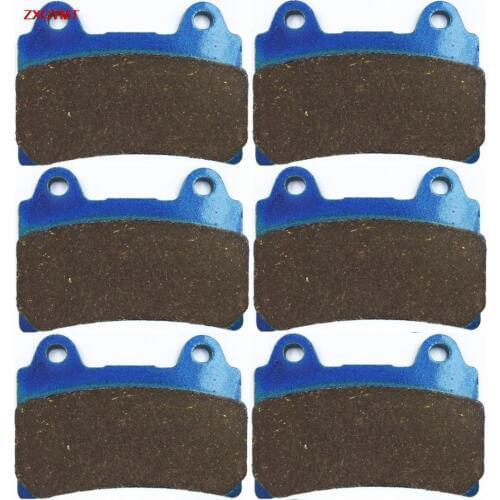 Brake Pads Set for YAMAHA XVZ 1300 XVZ1300 AT Royal Star Tour Classic 1997 - 2007 Front Rear 07 97 06 05 04 03 02 01 00 99 98