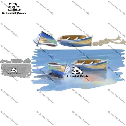 New Dies 2020 Camper Van Metal Rowing scene Dies diy Dies photo album cutting die Scg new die for cuttinrapbooking Stecil 2021