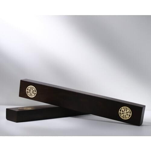 Paperweights Redwood Chinese Calligraphy Painting Special Paperweights Classical Carving Craft PaperWeight Stationery Supply