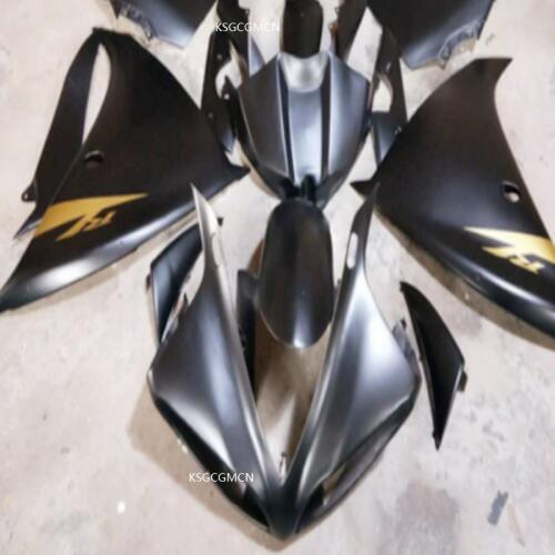 Hot Sales, R1 09 10 11 fairing Fit For Yamaha Yzf R1 2009 2010 2011 ALL black Fairings (Injection molding)