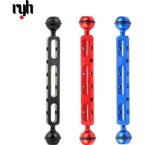 GloryStar Aluminum Alloy Joint Diving Lights Arm Camera Light For GOPRO Xiaomi Black Camera Accessory 3 4567 OSMO sj Balance bar