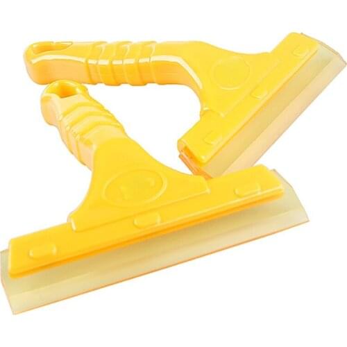 Short Handle Oxford Scraper Squeeze Buffalo Tendon Scraper Beauty Seam Car Wash Film Advertising Tool Silicone Glass Wiper