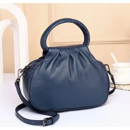 Genuine Leather Bag Fashion Crossbody Bags for Women Small Ladies Shoulder Bag Luxury Female Top-handbag Party Tote Purse 2021